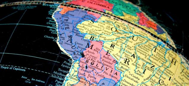 mapa de latinoamerica