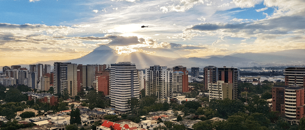 Vista de la Ciudad de Guatemala