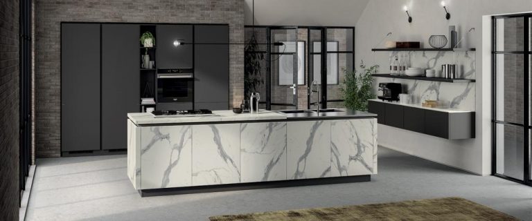 cocina moderna con estufa