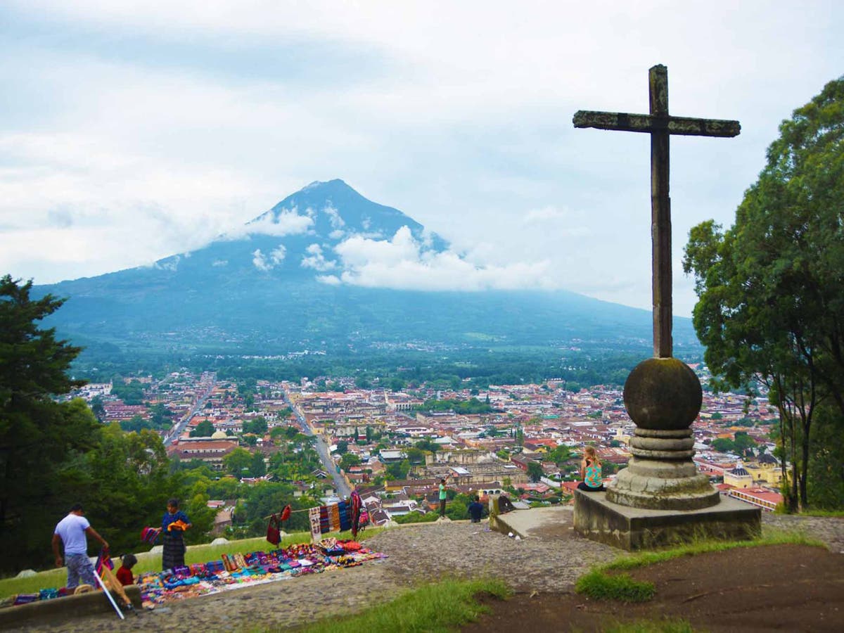 vista de Antigua Guatemala