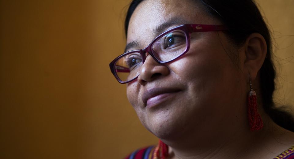 Lucía Xiloj Cuin: luchando por Guatemala