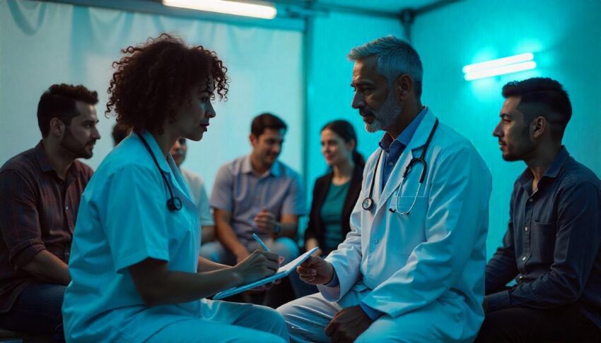Clínica de salud portátil