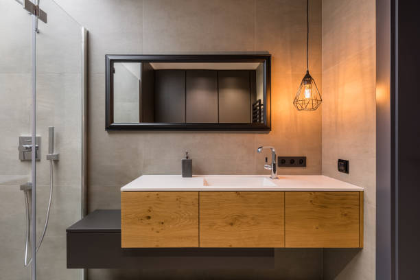 Iluminación decorativa en baño