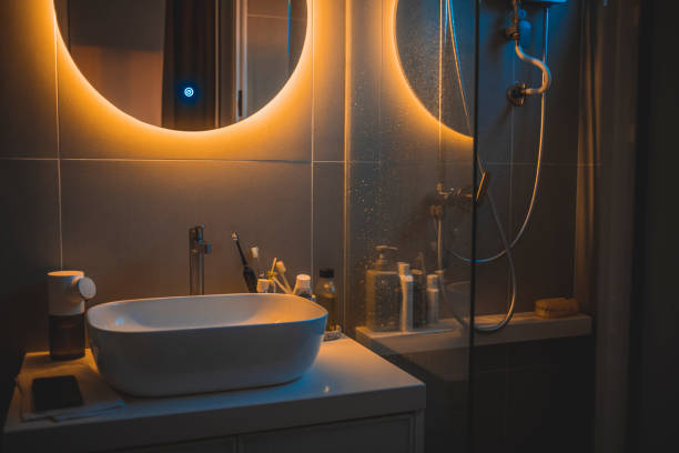 iluminación para baños