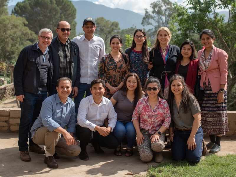 fundaciones corporativas en Guatemala: Equipo comunitario representando el trabajo de fundaciones corporativas en Guatemala.